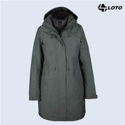 Sieviešu ūdensnecaurlaidīga jaka 3 vienā